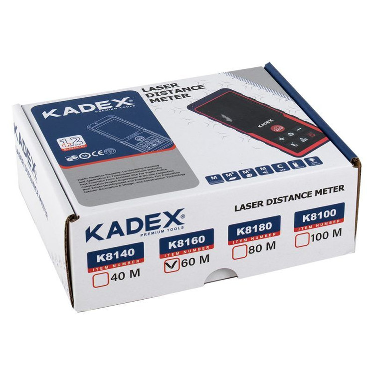 متر لیزری کادکس (60 متری) مدل K8160