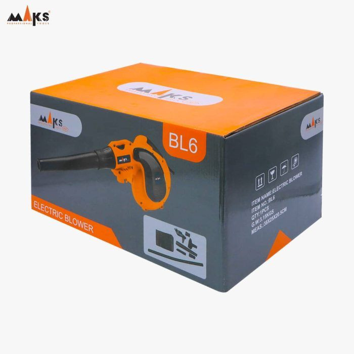 بلوور صنعتی دمنده و مکنده حرفه ای 900 وات مکس مدل BL6