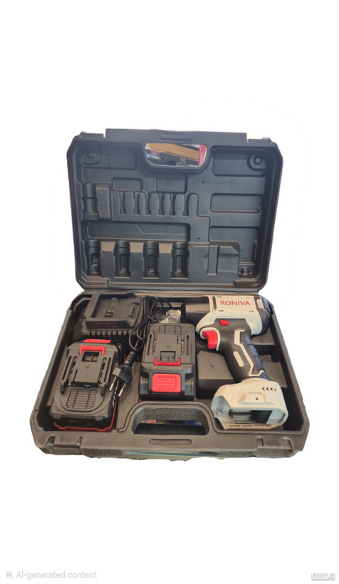 بکس شارژی براشلس ۲۱ ولت سه سرعته رونیوا مدل RV-6821