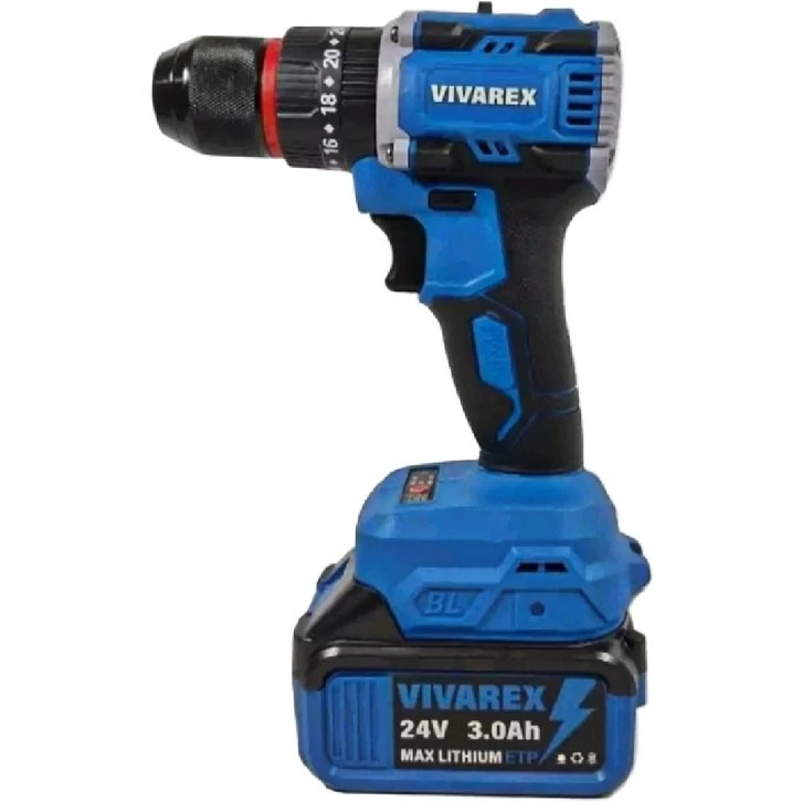 کیت 3 عددی شارژی براشلس ویوارکس مدل VR2403-BCK - دو باتری
