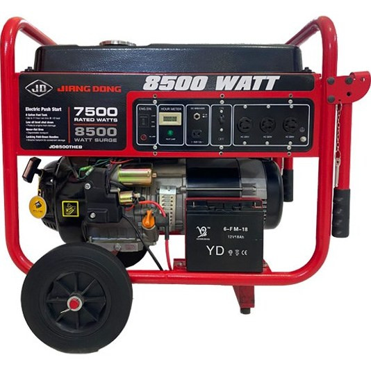 موتور برق بنزینی جیانگ دانگ مدل JD8500THEB ظرفیت ۸.۵ کیلو وات تک فاز